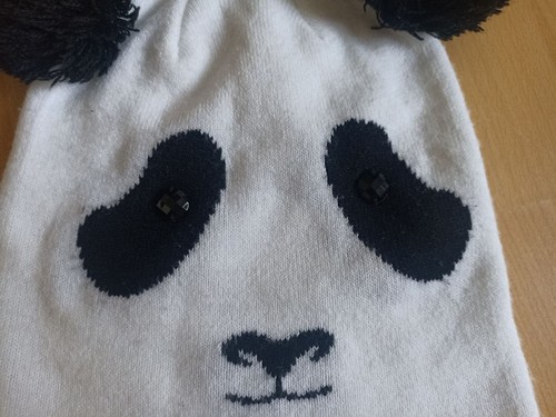 Mütze beanie mit panda - mütze,