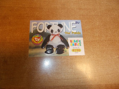 Beanie babies fortune - beanie, /