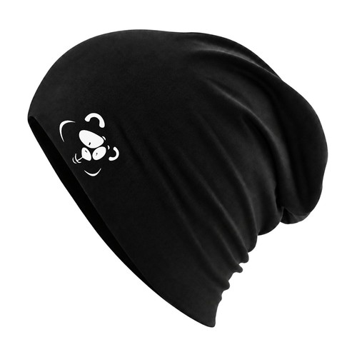 Beanie pandakopf comic - beanie,