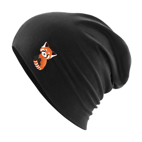 Beanie roter panda comic - roter,