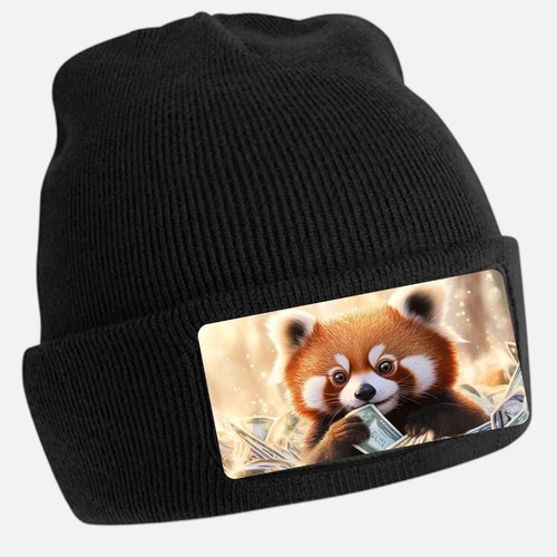 Schwarze beanie mütze mit - schwarze,