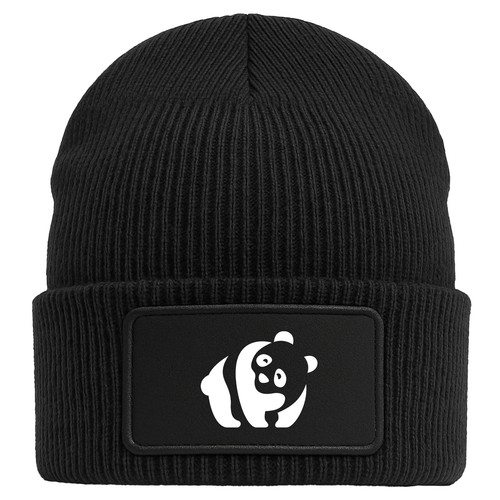 Beanie panda silhouette - beanie,